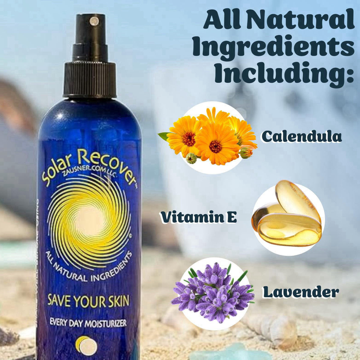 Solar Recover – Face Mists on display