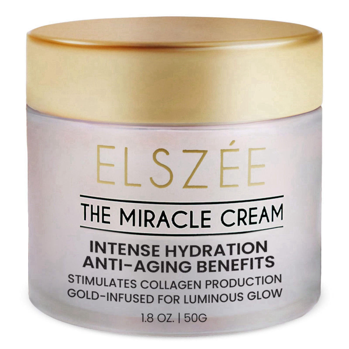ELSZEE ELSZÉE The Miracle Cream - Anti-Aging Face & Neck Cream with Gold Particles | Intense Hydration & Wrinkle Repair 