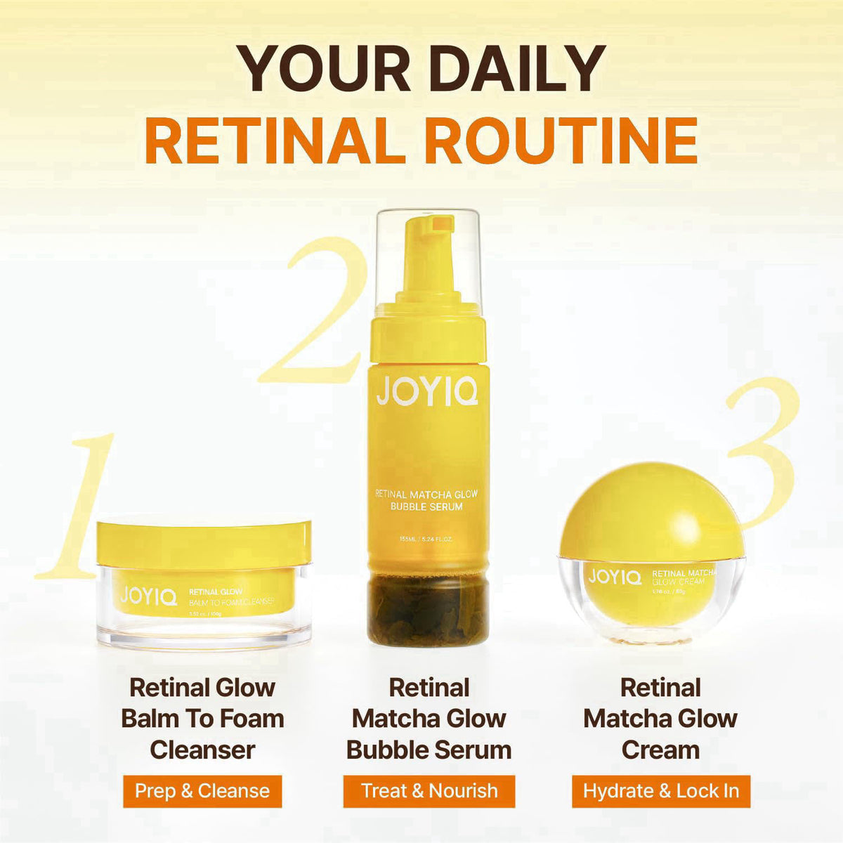 JOYIQ – Serums on display