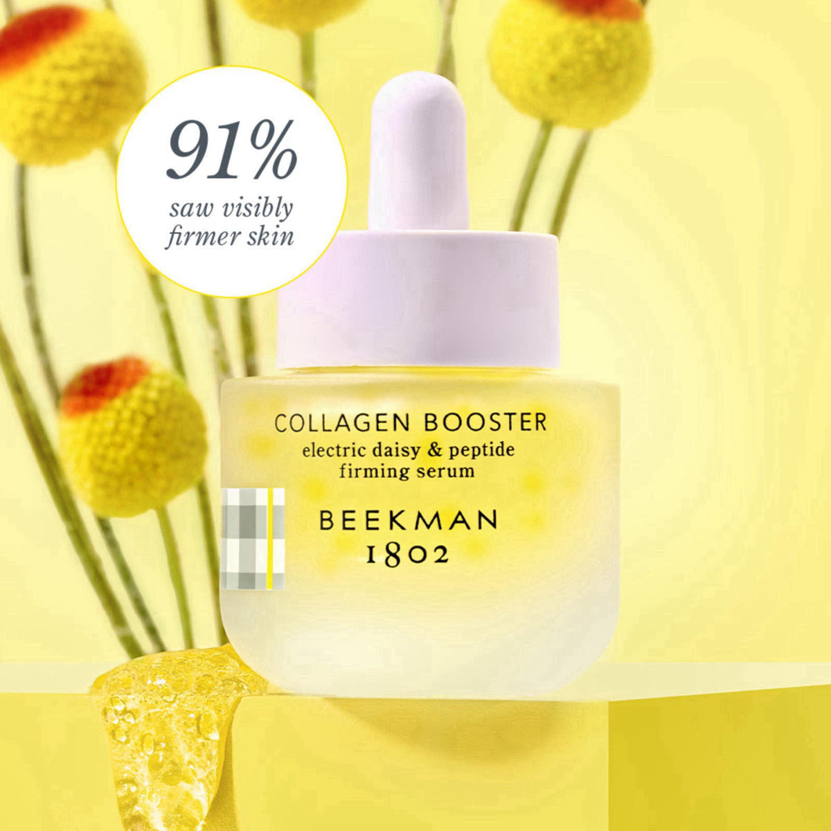 Beekman 1802 Collagen Booster Firming Face Serum, 0.5 fl oz – packaging and label