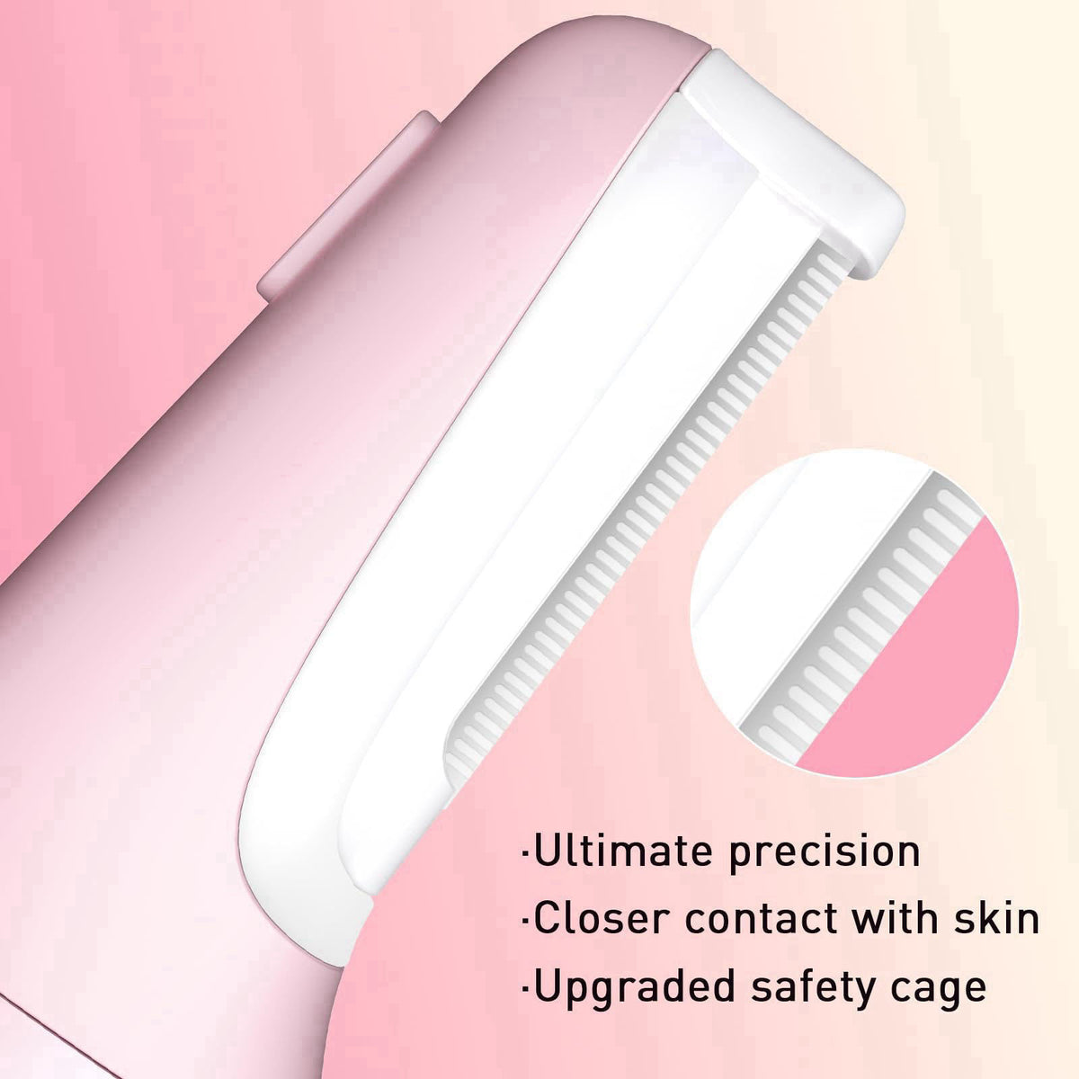 Dermaplane Razor for Women Face, Dermaplaning Tool for Face with LED Light – Microdermabrasion Devices on display