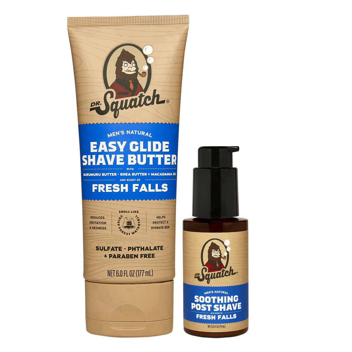 Dr. Squatch Natural Post Shave and Shave Butter for Men (2-Pack) – close-up detail