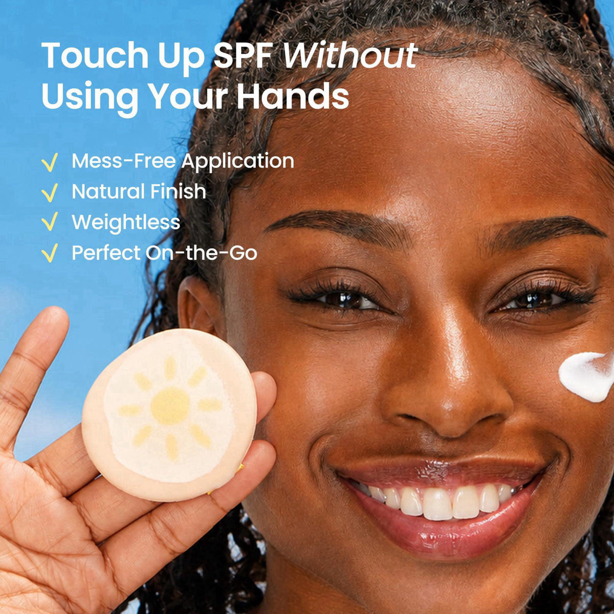 ELROEL Pang Pang Sun Cushion Plus - SPF 50 Face Sunscreen 0.53 oz – alternate angle