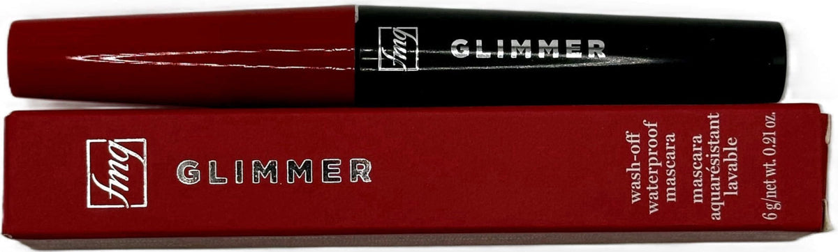 AVON fmg Glimmer Wash-Off Waterproof Mascara - Black (Lot of 3) – full view