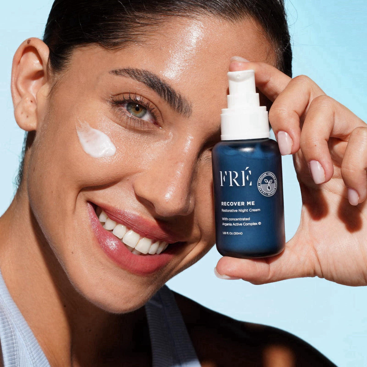 FR&Eacute; FRÉ RECOVER ME Reparative Night Cream | Rich Overnight Facial Moisturizer – full view