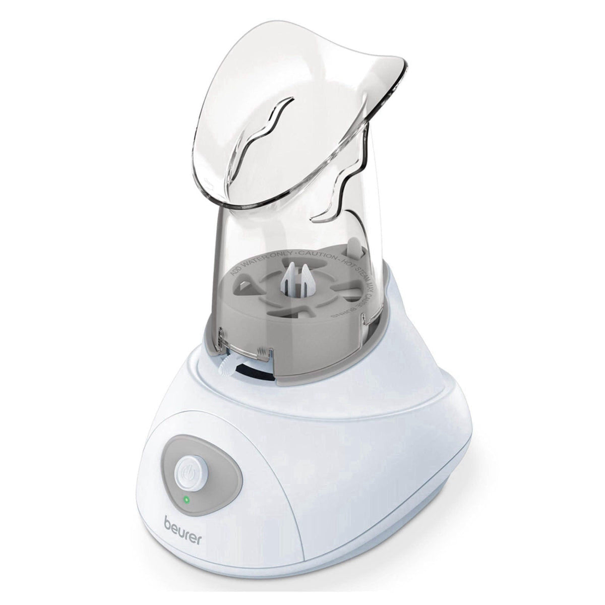 Beurer SI30 Steam Inhaler for Sinus Congestion & Allergies, Drug-Free, Quick 3-5 Minute Setup, Ultra-Quiet, Face Steamer