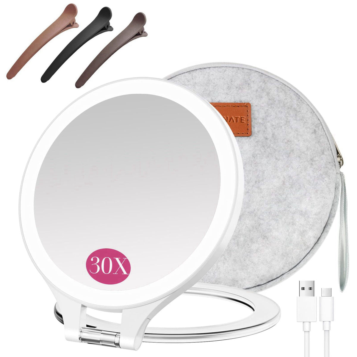 FASCINATE – Makeup Mirrors on display