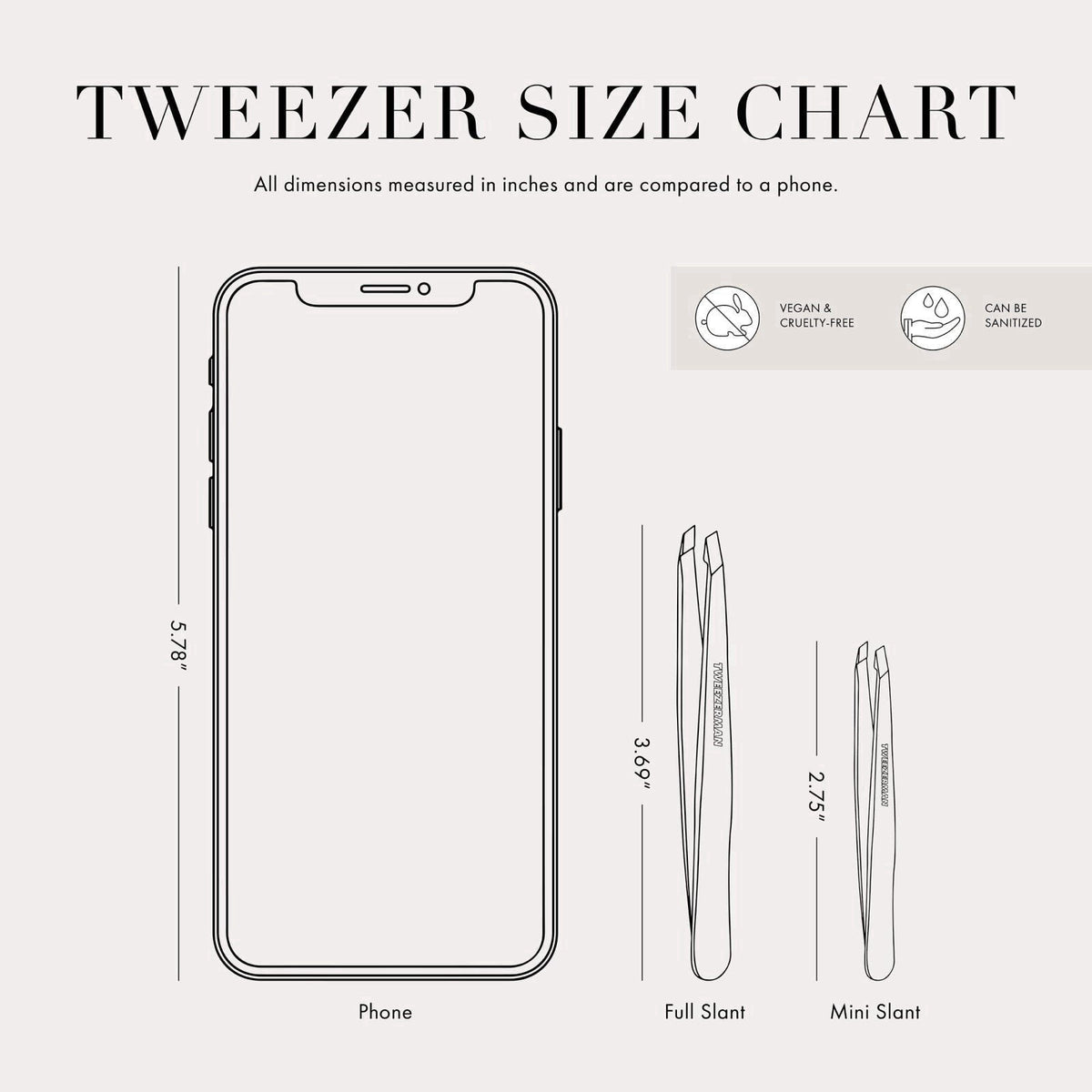 Tweezerman Slant Tweezer – Tweezerman Tweezers for Eyebrows Neon Pink – packaging and label
