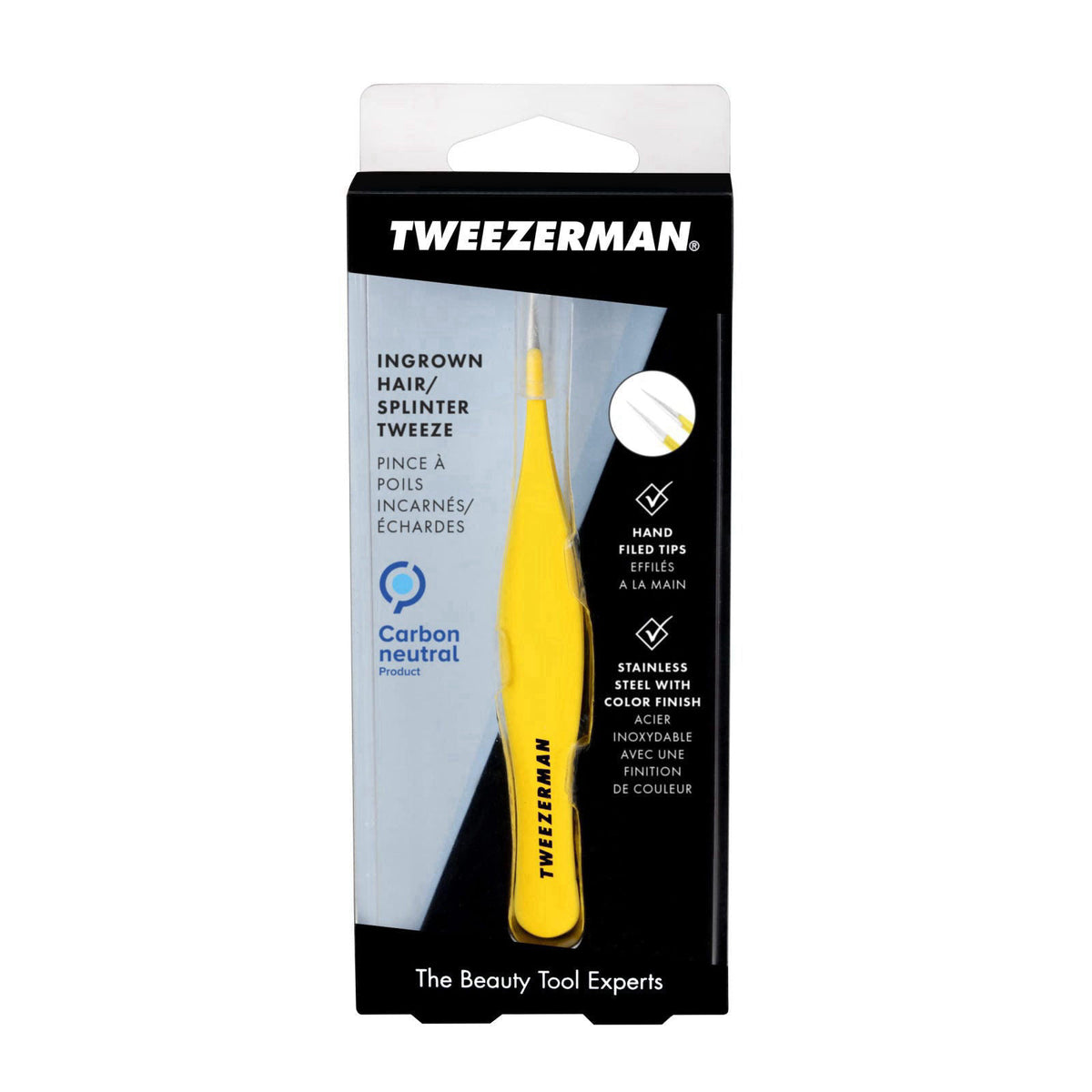 Tweezerman First Aid Splintertweeze – alternate angle