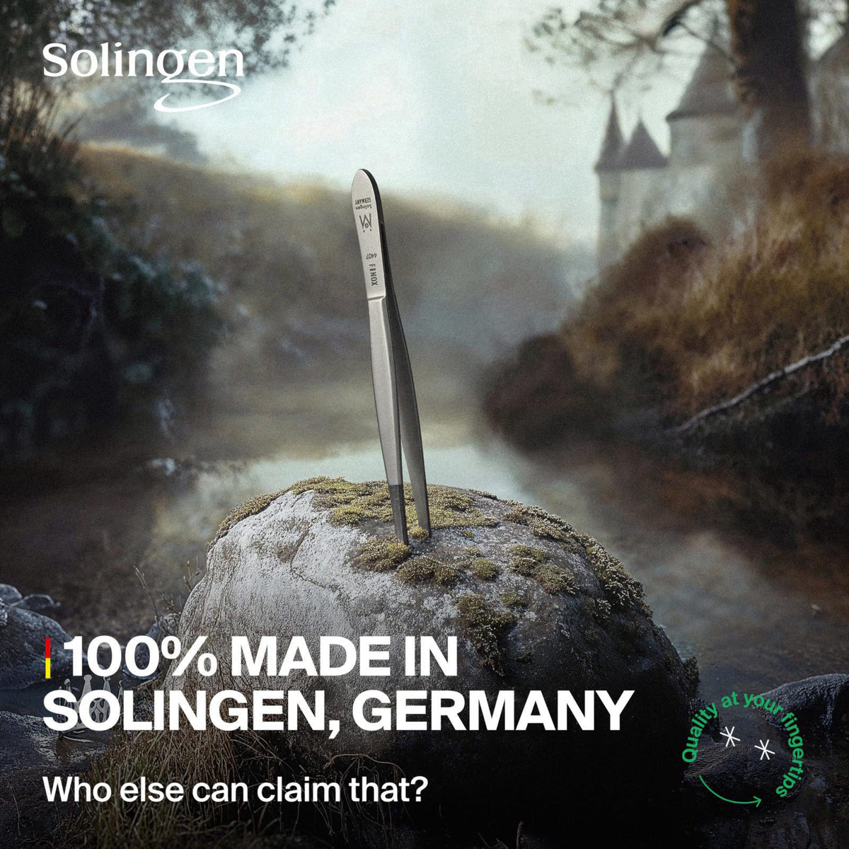 GERmanikure – Tweezers on display