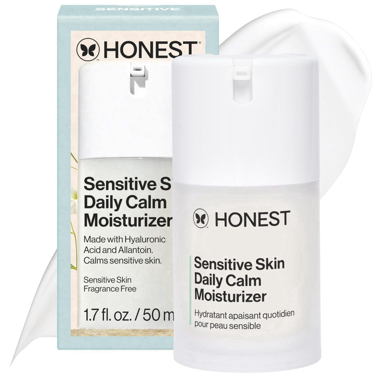 Honest Beauty Sensitive Skin Daily Calm Lightweight Moisturizer, 1.7 fl oz – product photo (Face Moisturizers)