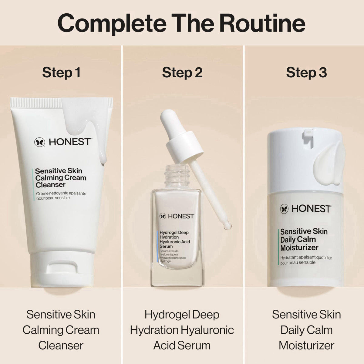 Honest Beauty Sensitive Skin Daily Calm Lightweight Moisturizer, 1.7 fl oz – alternate angle