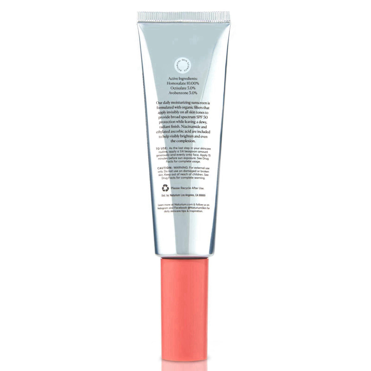 Naturium Dew-Glow Moisturizer SPF 50 PA++++ Face Sunscreen, 1.7 oz – alternate angle