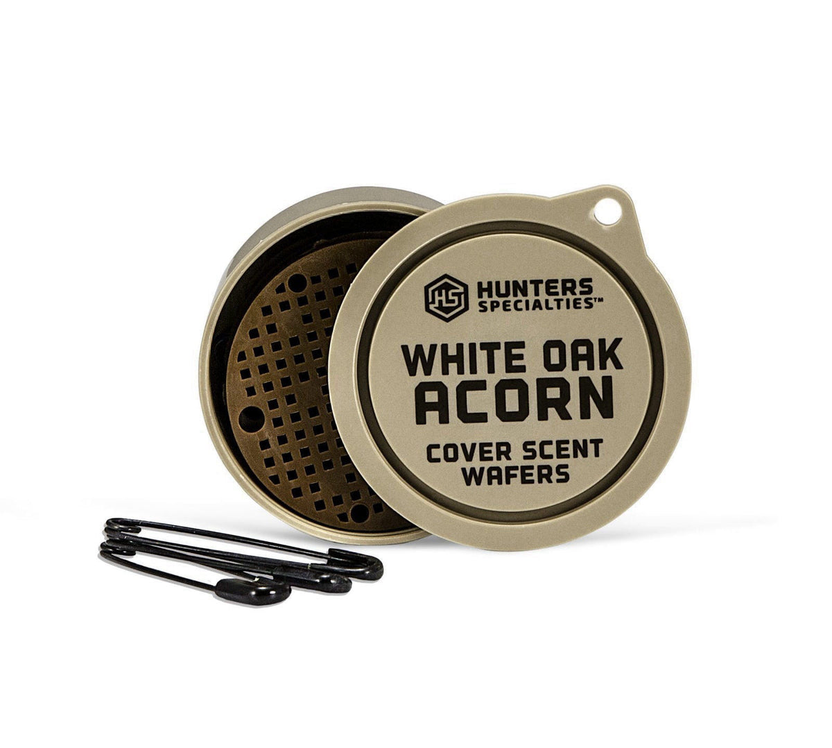 Hunters Specialties Long Lasting Cover Scent Wafers for Hunting - 3 Wafers Per Pack, 3 Safety Pins Included – full view,