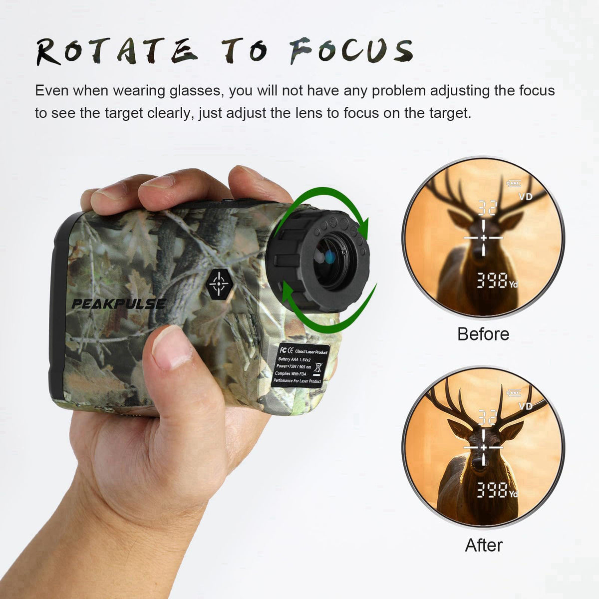PEAKPULSE – Laser Rangefinders on display