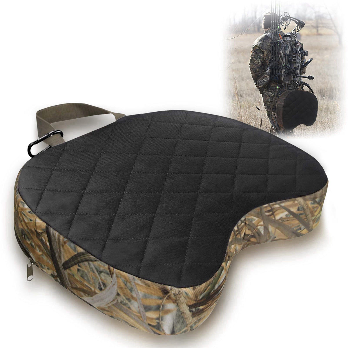 URMONA Portable Hunting Seat Cushion, 11.4 x 15.7 x 2.8 in, Waterproof – product photo (Seats)