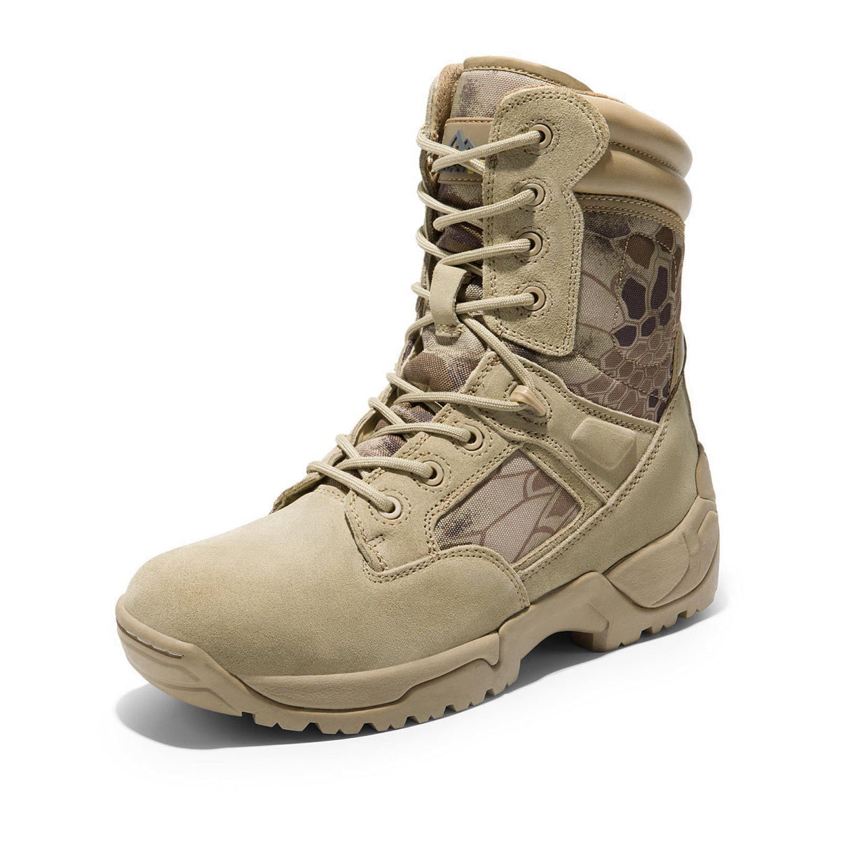 NORTIV 8 Men's Military Tactical Work Boots Hiking Side Zip – product photo (Military &amp; Tactical)