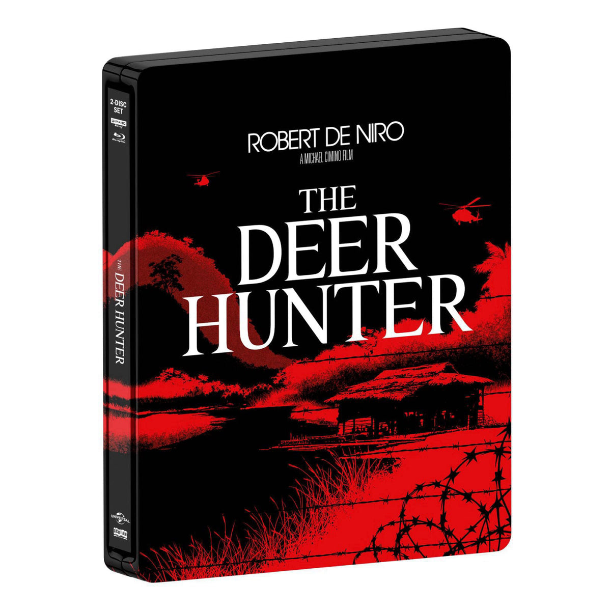 Robert De Niro The Deer Hunter - Limited Edition Steelbook 4K Ultra HD + Blu-ray – product photo (Drama)
