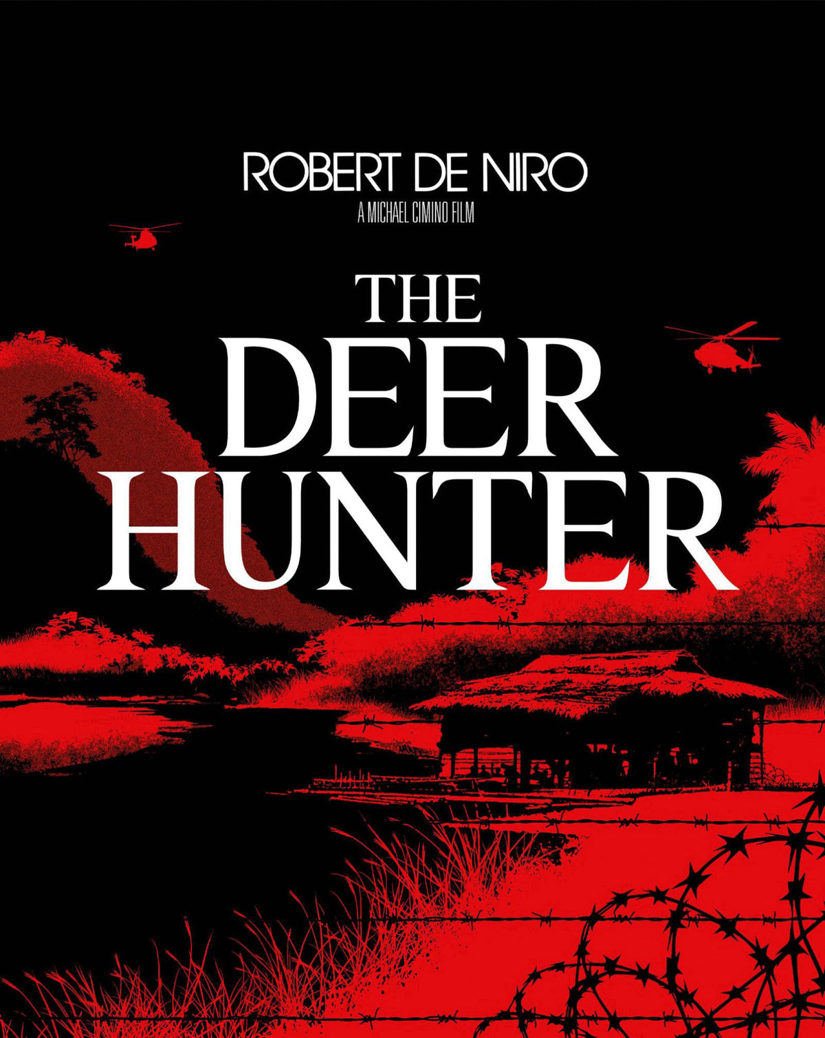Robert De Niro The Deer Hunter - Limited Edition Steelbook 4K Ultra HD + Blu-ray – close-up detail