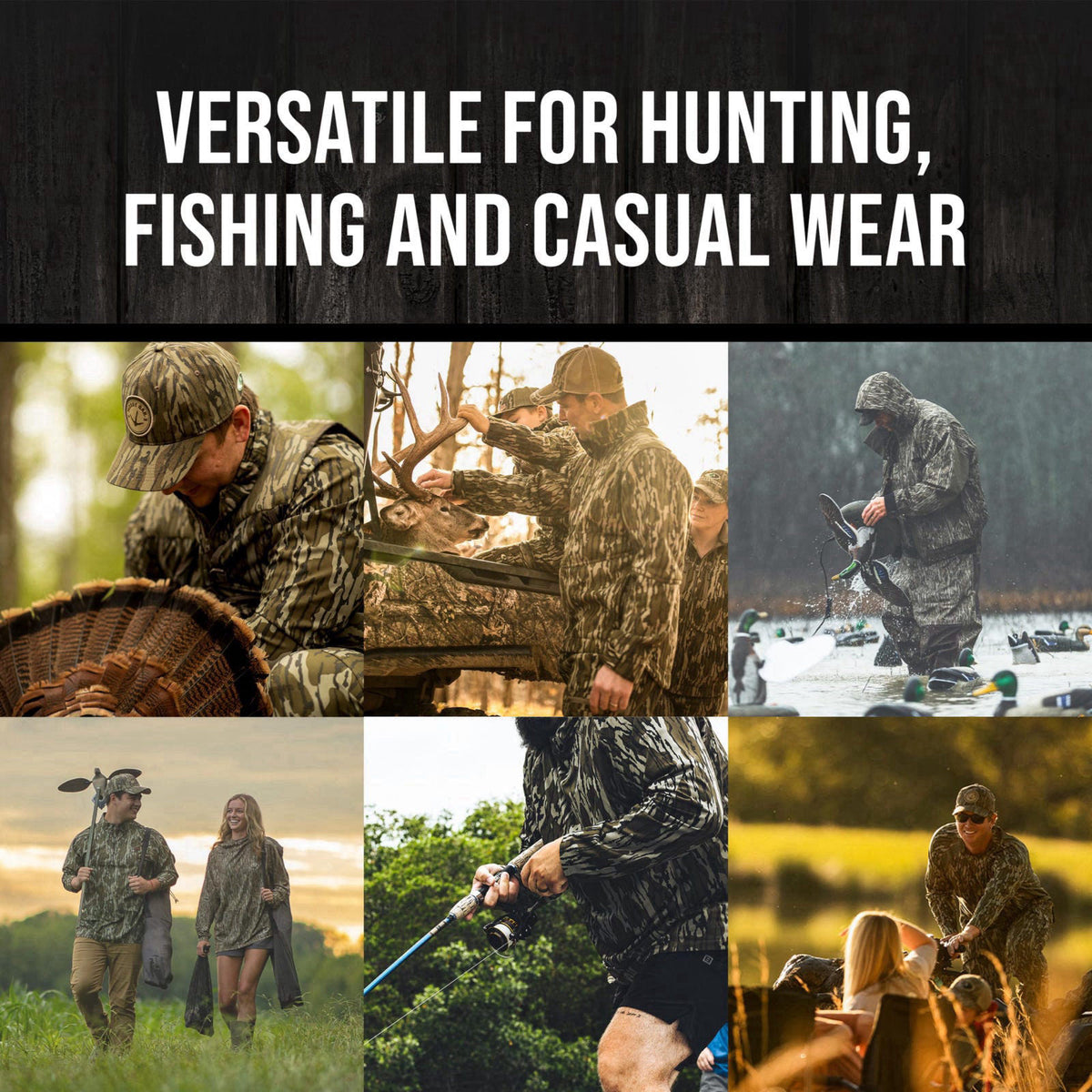 Mossy Oak – Active Base Layers on display