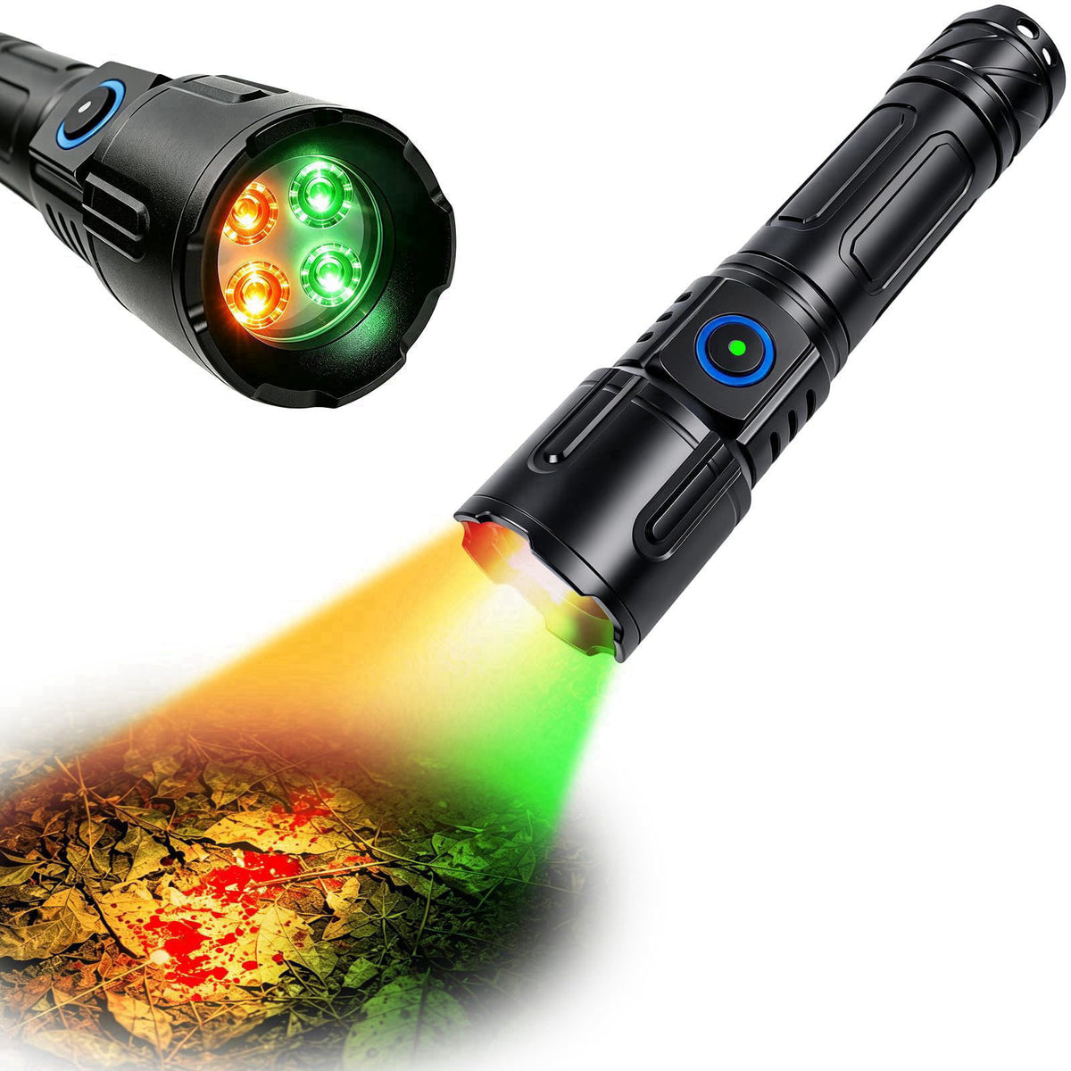 MJZ Blood Tracking Light for Hunting, Blood Tracker Flashlight for Deer, Elk – product photo (Handheld Flashlights)