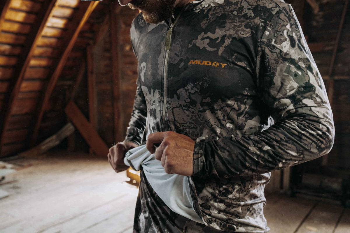 Muddy Men's TRX Lightweight Quarter Zip Shirt – alternate angle