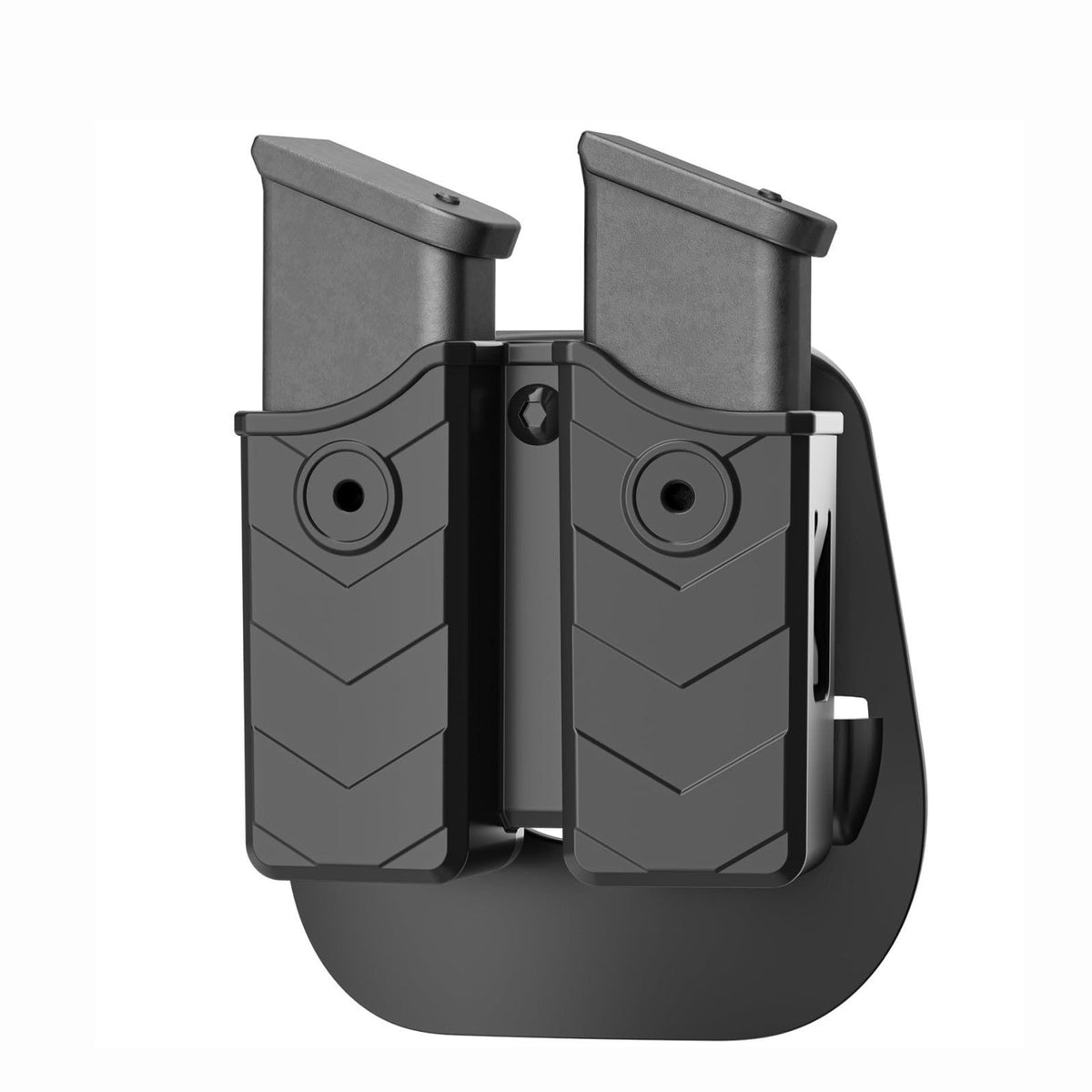 FASTSPOK Universal Double Magazine Holster,Compatible with Popular 9mm/.40 Caliber Pistol Magazines, – close-up detail