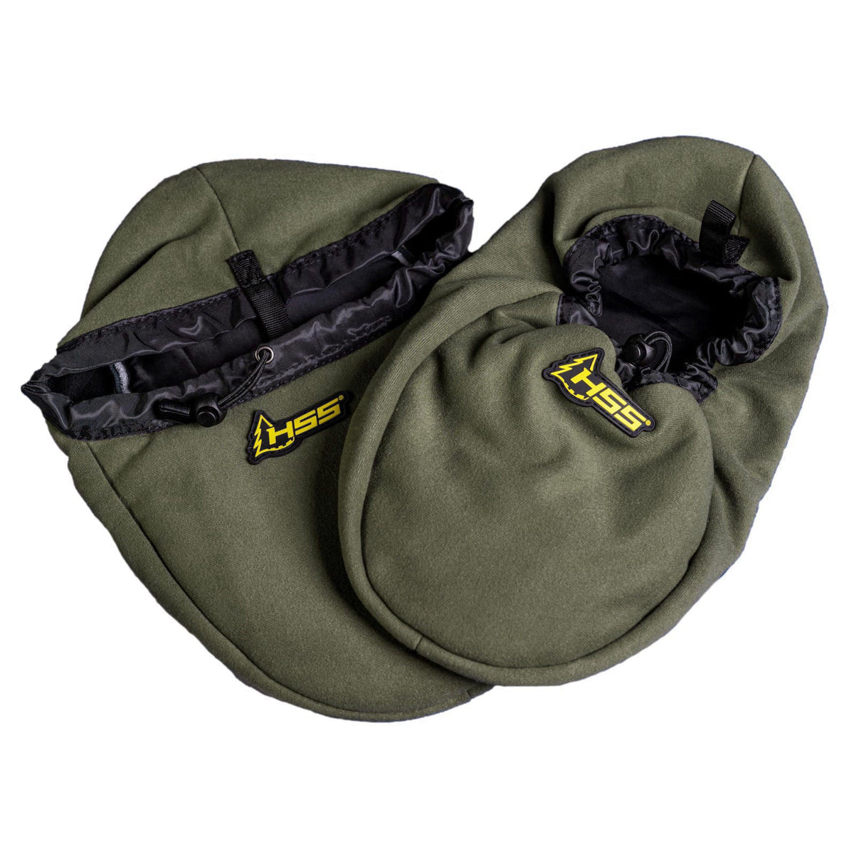 Hunter Safety System Boot Muff: Essential Cold Weather Gear for Hunting or Fishing - Polar Fleece Feet Warmer with Zippe