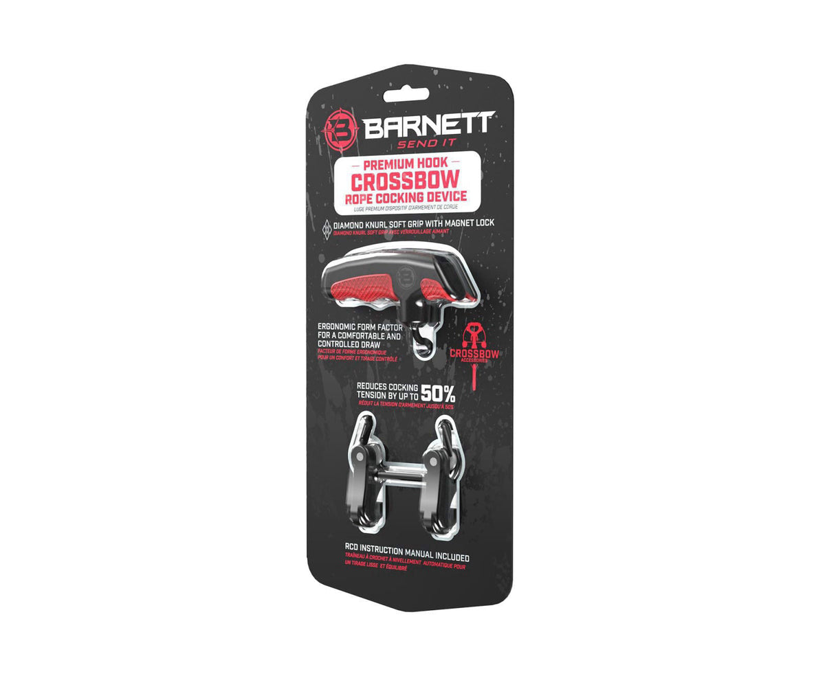 Barnett Premium Rope Cocking Device for Crossbow, Ambidextrous, Easy Installation RCD, Reduces Cocking Tension Up to 50%
