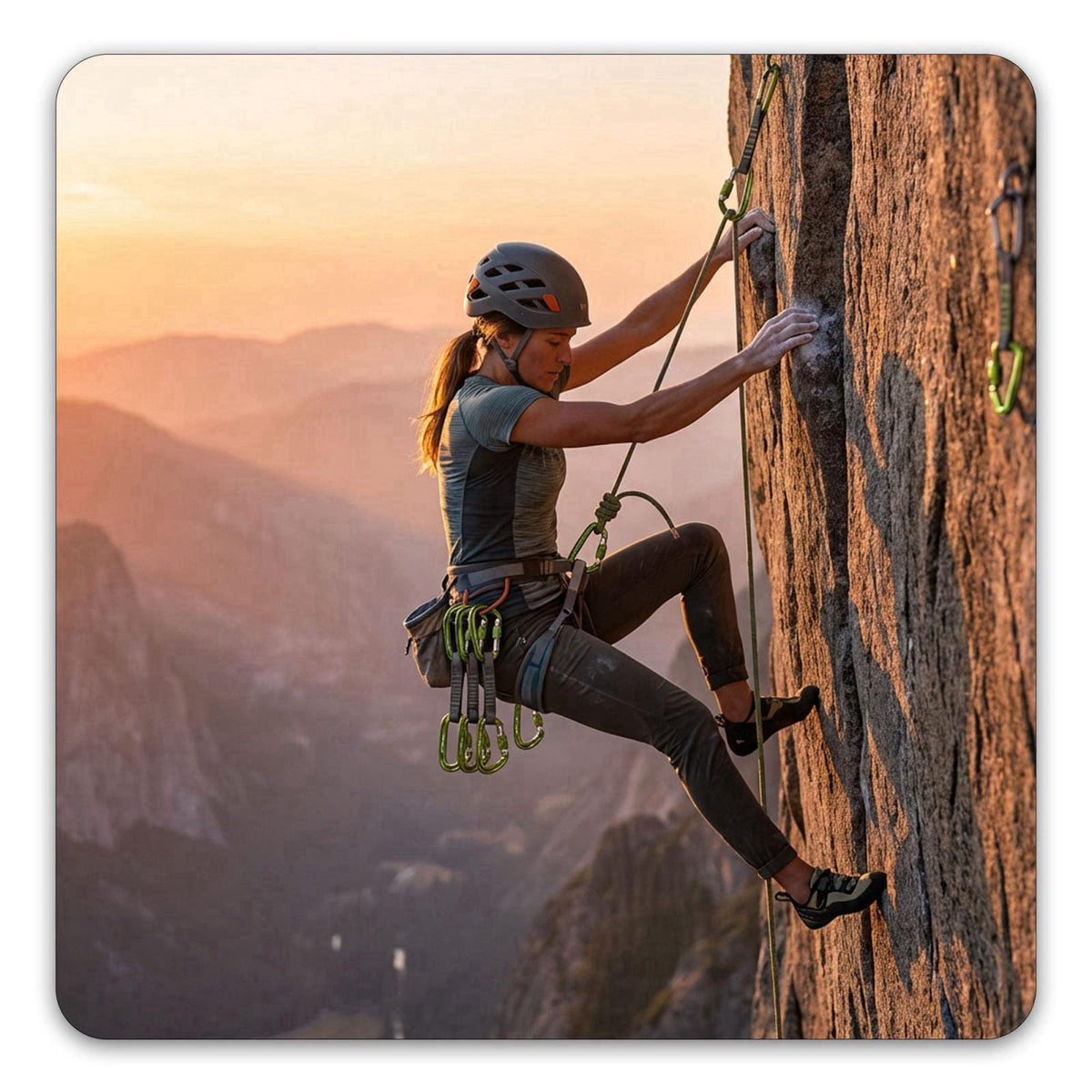 FresKaro 4inches 25kN-5621lbs Climbing Carabiners, UIAA CE Certified, Screw Lock, 7075 Aluminium, Lightweight, Rust Proo