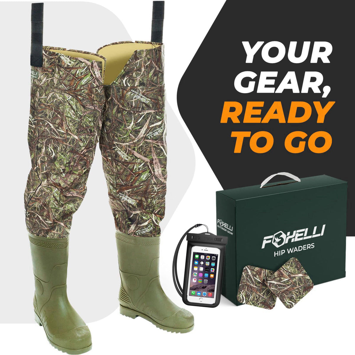 Foxelli – Waders on display