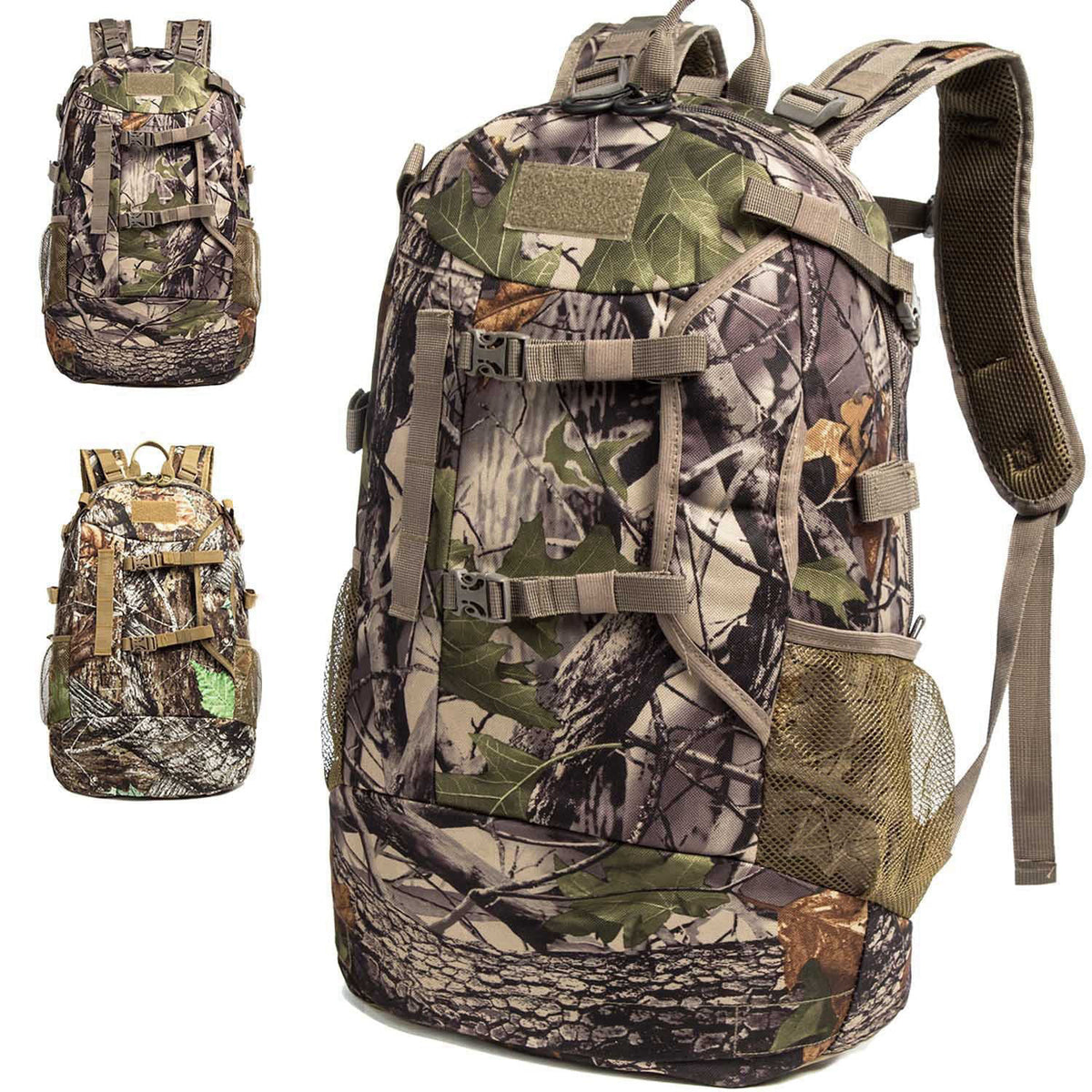 MERALIAN Hunting Backpack,Outdoor Hunting Daypack for Rifle Gun.(Green) – Nylon, 19 inches