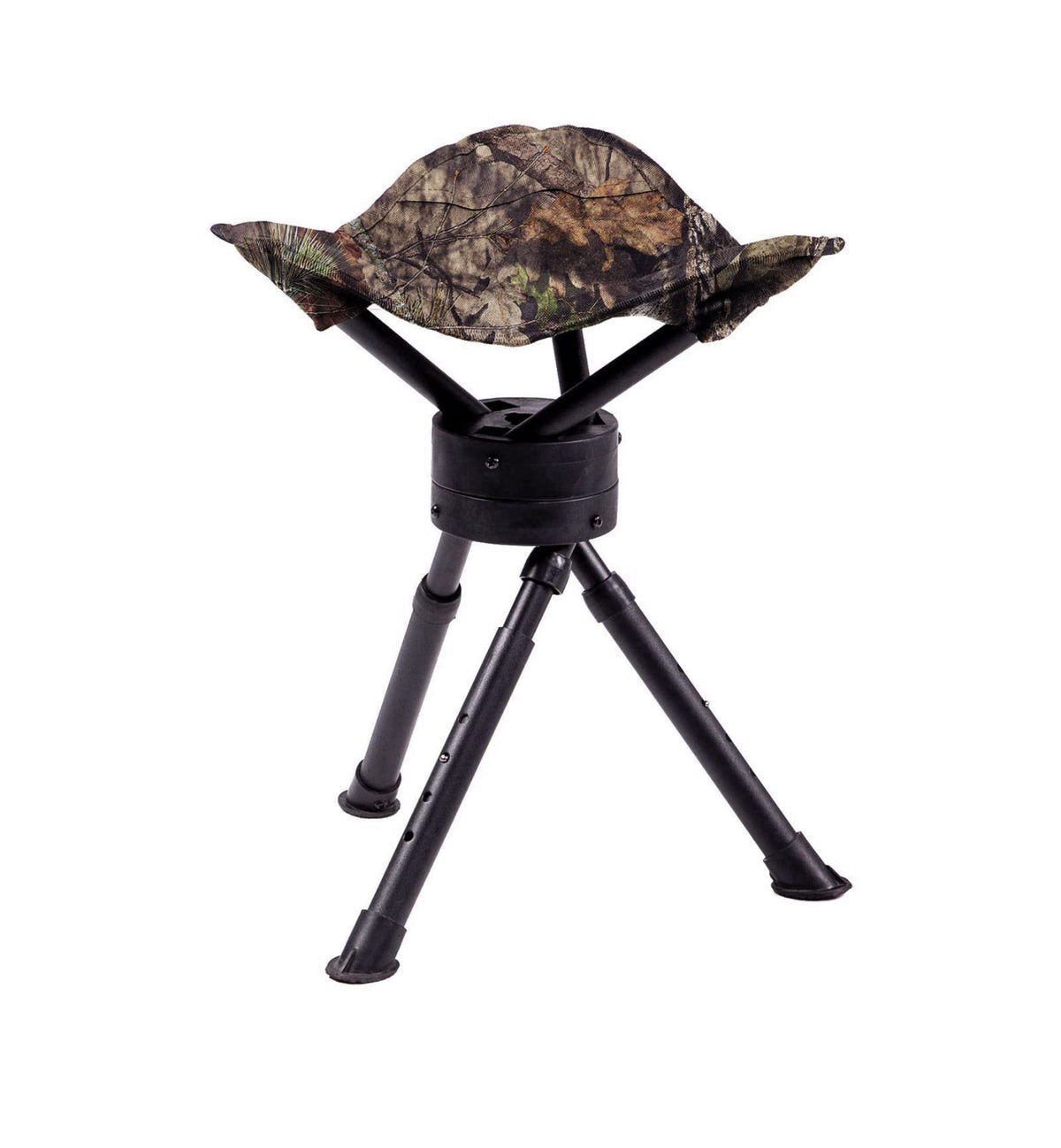 Ameristep Portable Folding Design Hunting Lightweight Tripod Swivel Stool, Mossy Oak Break-Up Country – Mossy Oak Break-