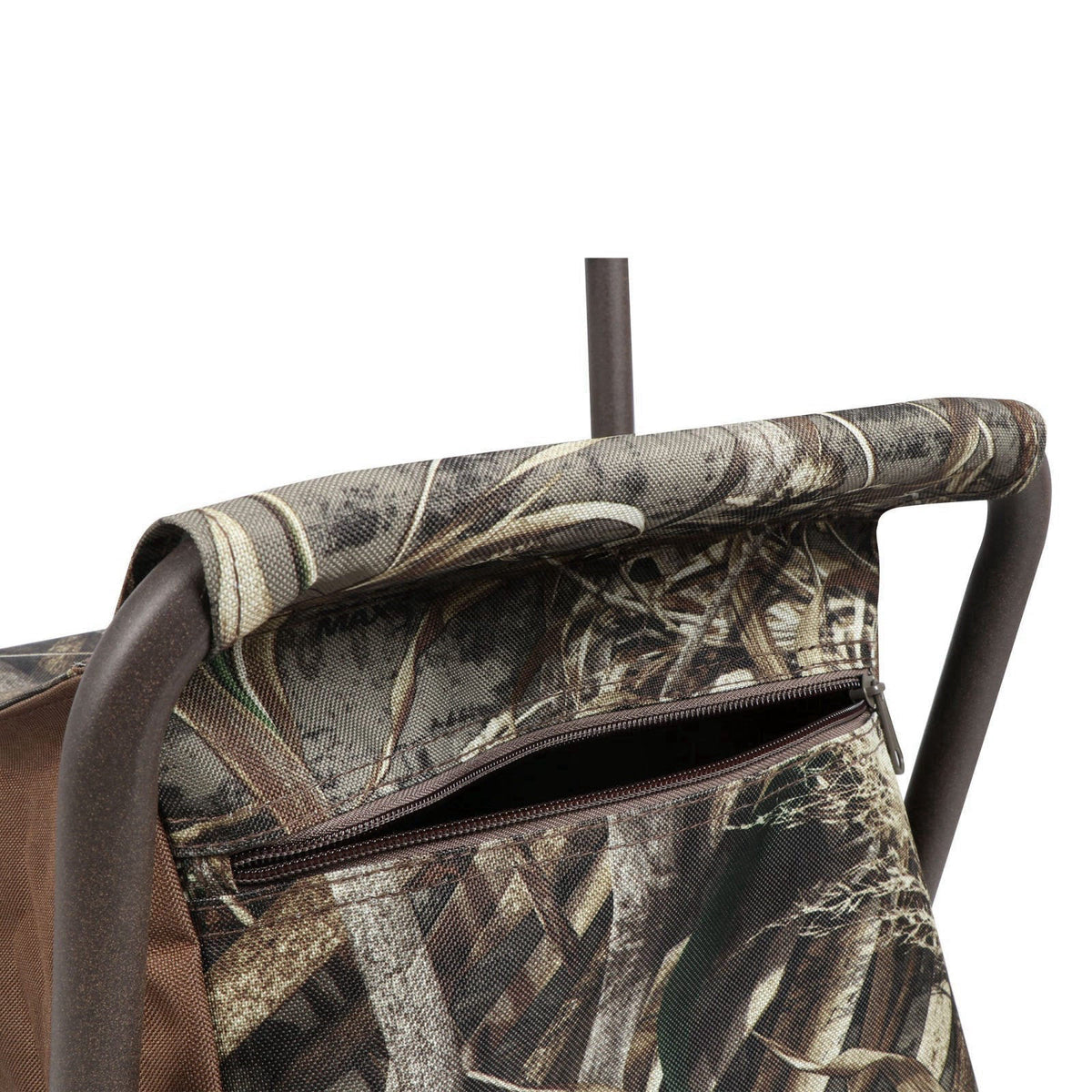 PORTAL Folding Seat, Lightweight Backrest Stool Hunting Fishing Chair with Storage Pocket for Camping, Hiking, Beach, Pi
