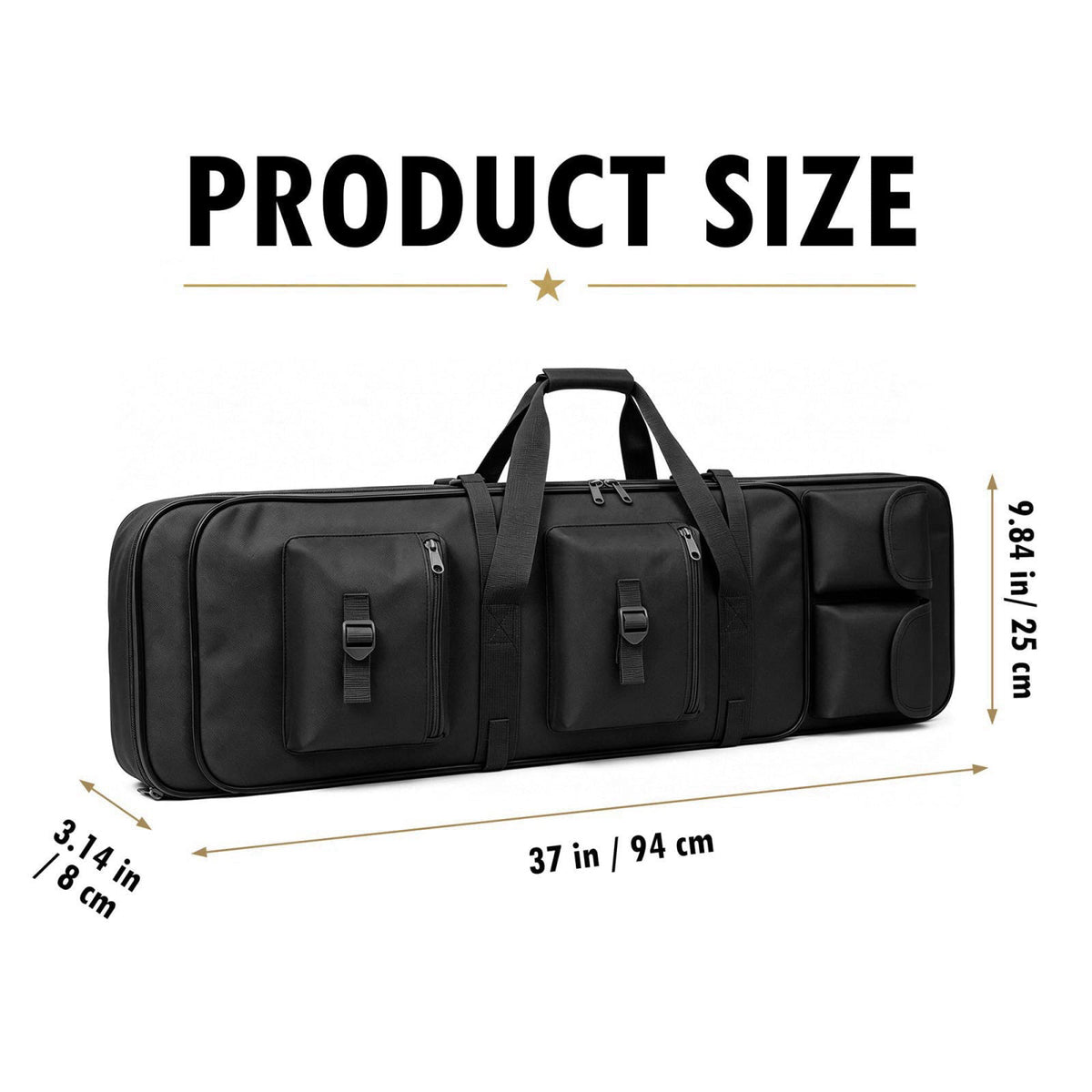 MGAVCSOT 32"/37"/46" Soft Bag,Portable case – full view