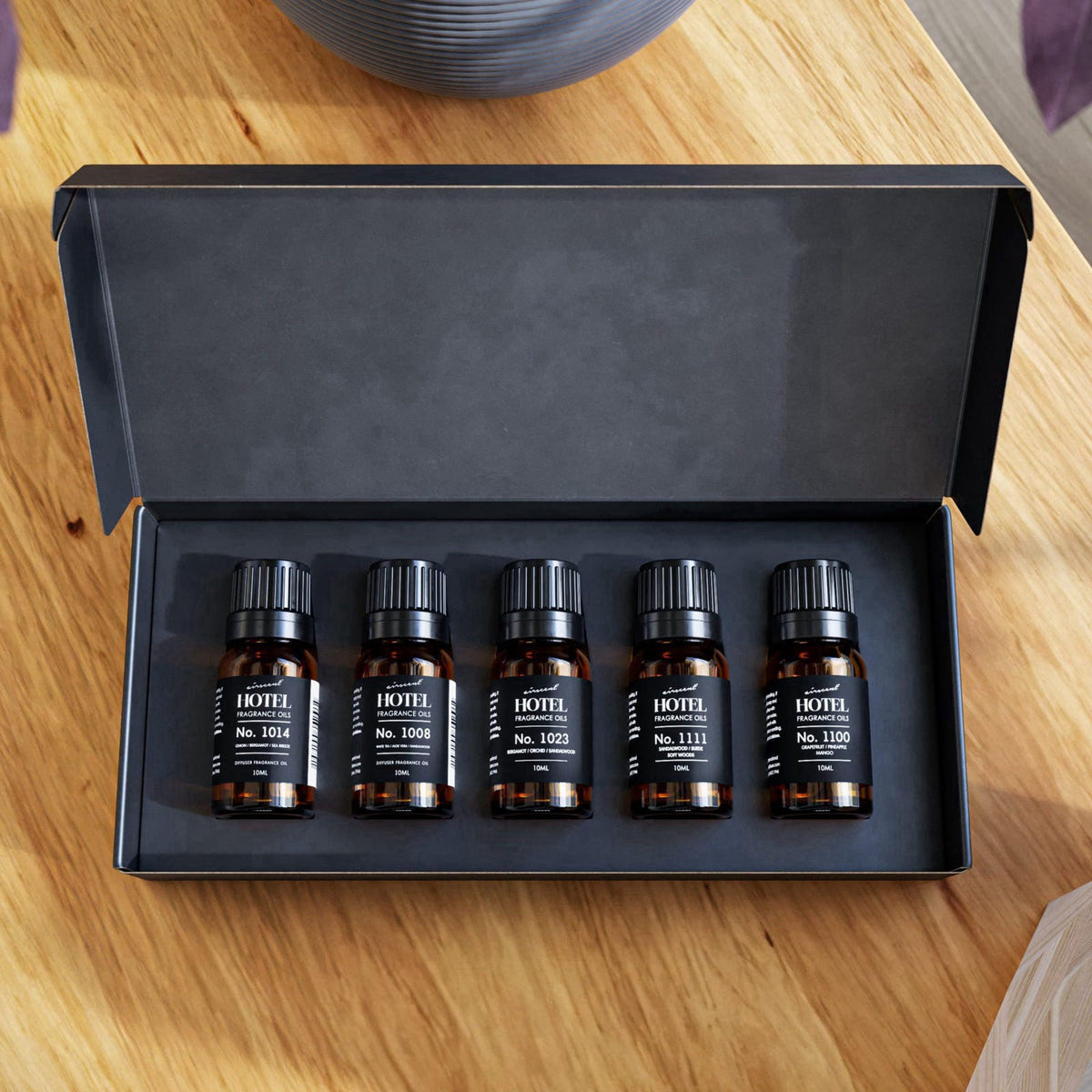 Air-Scent AirScent Hotel Diffuser Oil Gift Set - Buyers Best Picks 5 Pack - 10 mL – full view