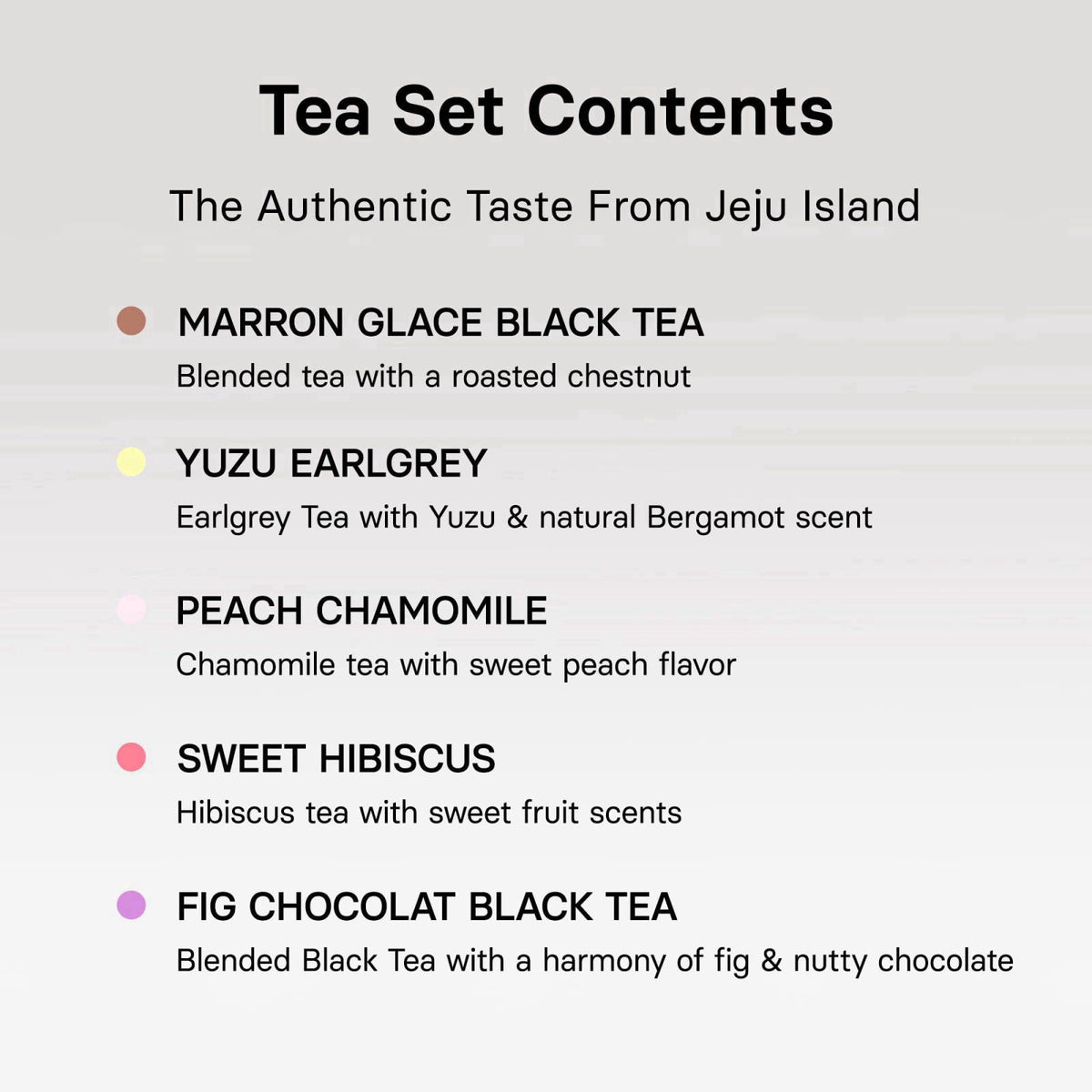 OSULLOC Premium Tea Collection (40 count, 10 flavors x 4 ea), Self Care Sampler Gift Box Variety Pack, Premium Organic P