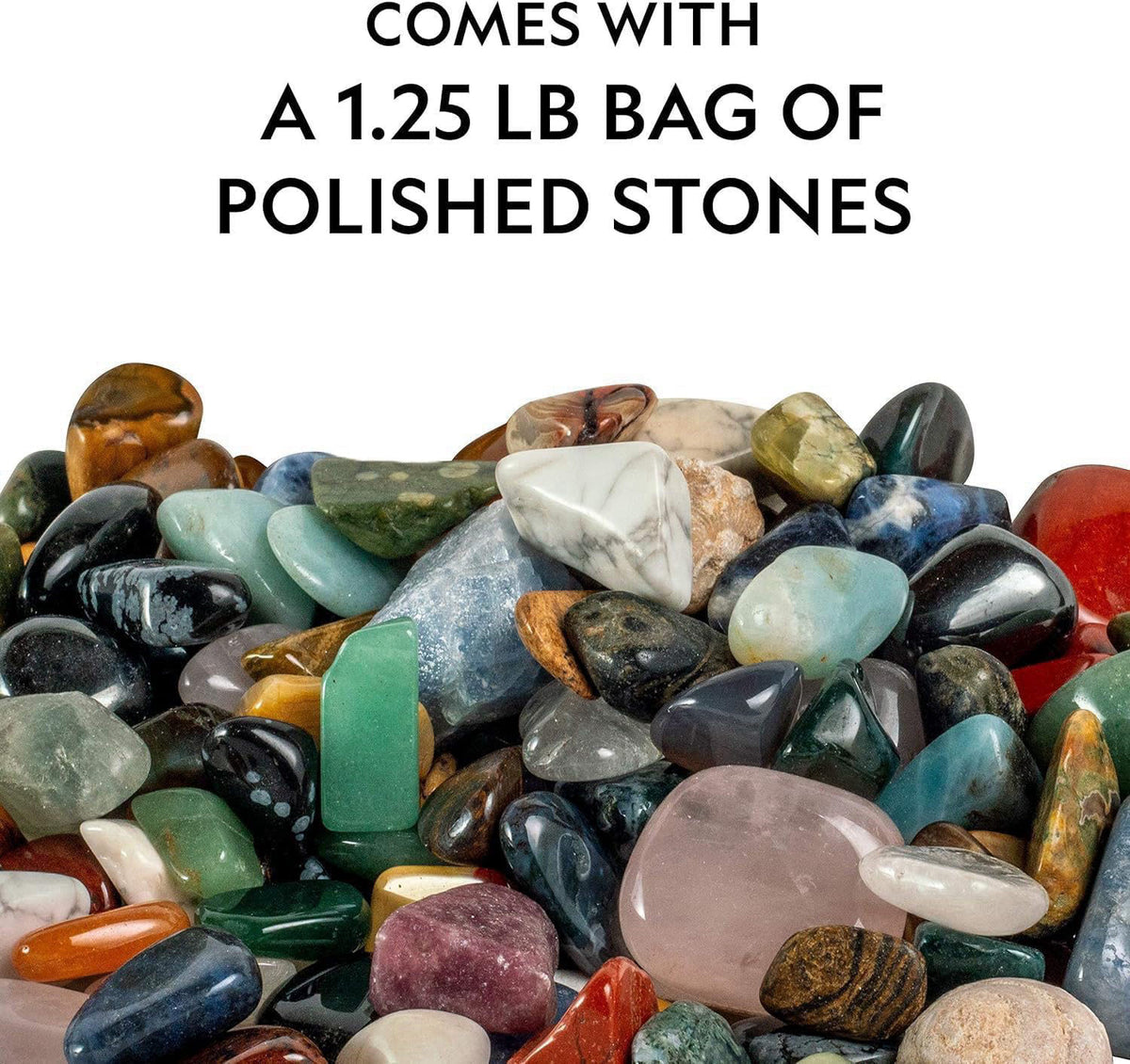 Blue Marble National Geographic Rock Collection with 50 Specimens to Share for Kids – packaging and label
