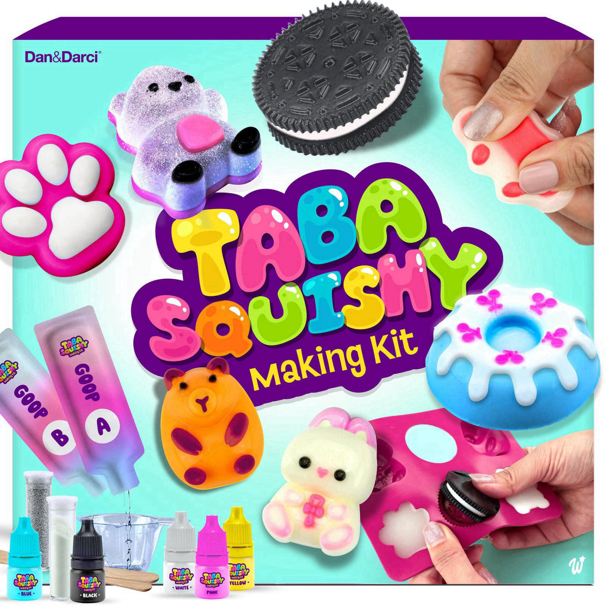 Dan&Darci Taba Squishy Making Kit for Kids - Squishies Craft Kits - Gifts for Girls