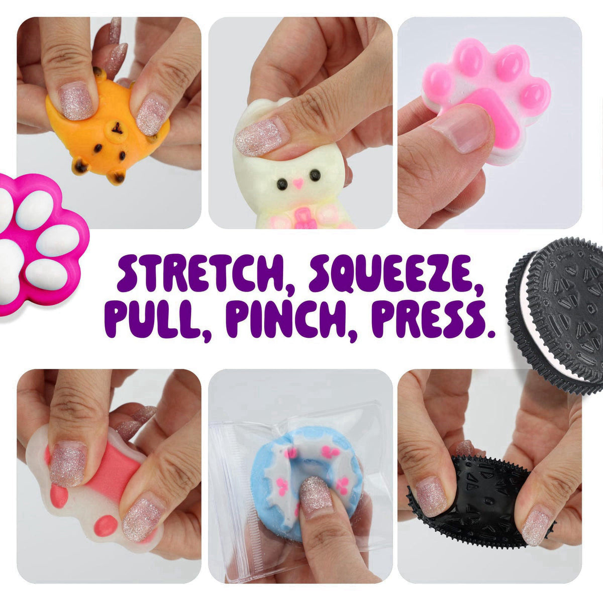 Dan&Darci Taba Squishy Making Kit for Kids - Squishies Craft Kits - Gifts for Girls – full view