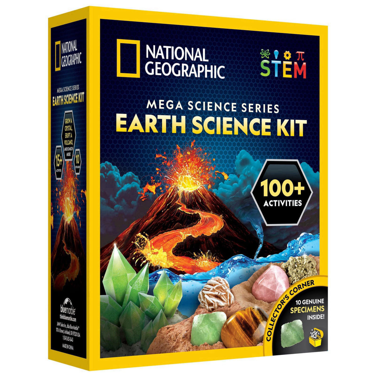 Blue Marble National Geographic Earth Science Kit with 100+ Activities for Kids 8-12 – product photo (Science Kits &amp;