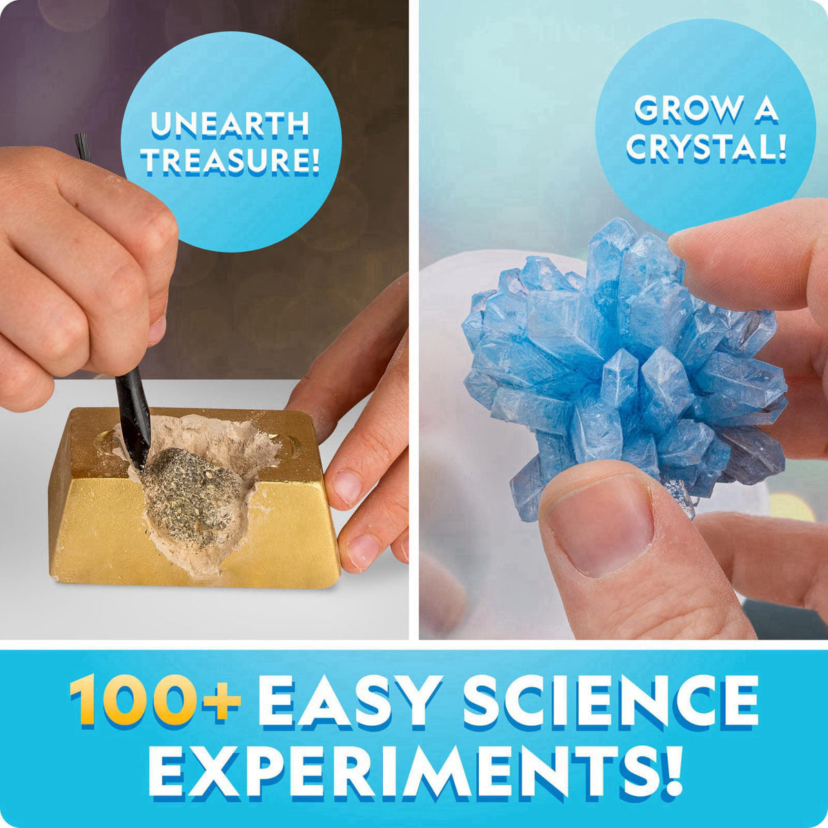 Blue Marble National Geographic Earth Science Kit with 100+ Activities for Kids 8-12 – packaging and label