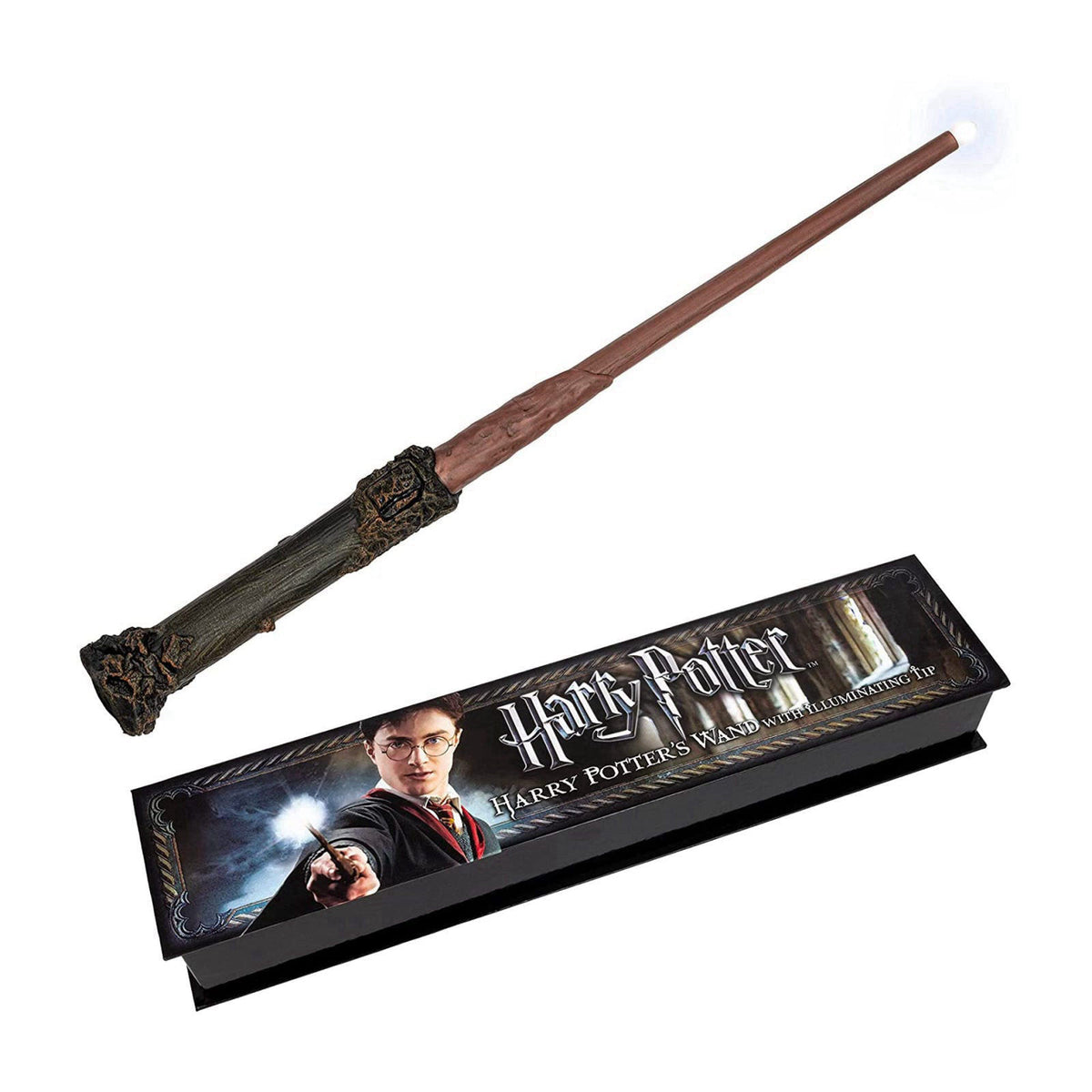 The Noble Collection Harry Potter Illuminating Wand – product photo (Dress-Up Accessories)