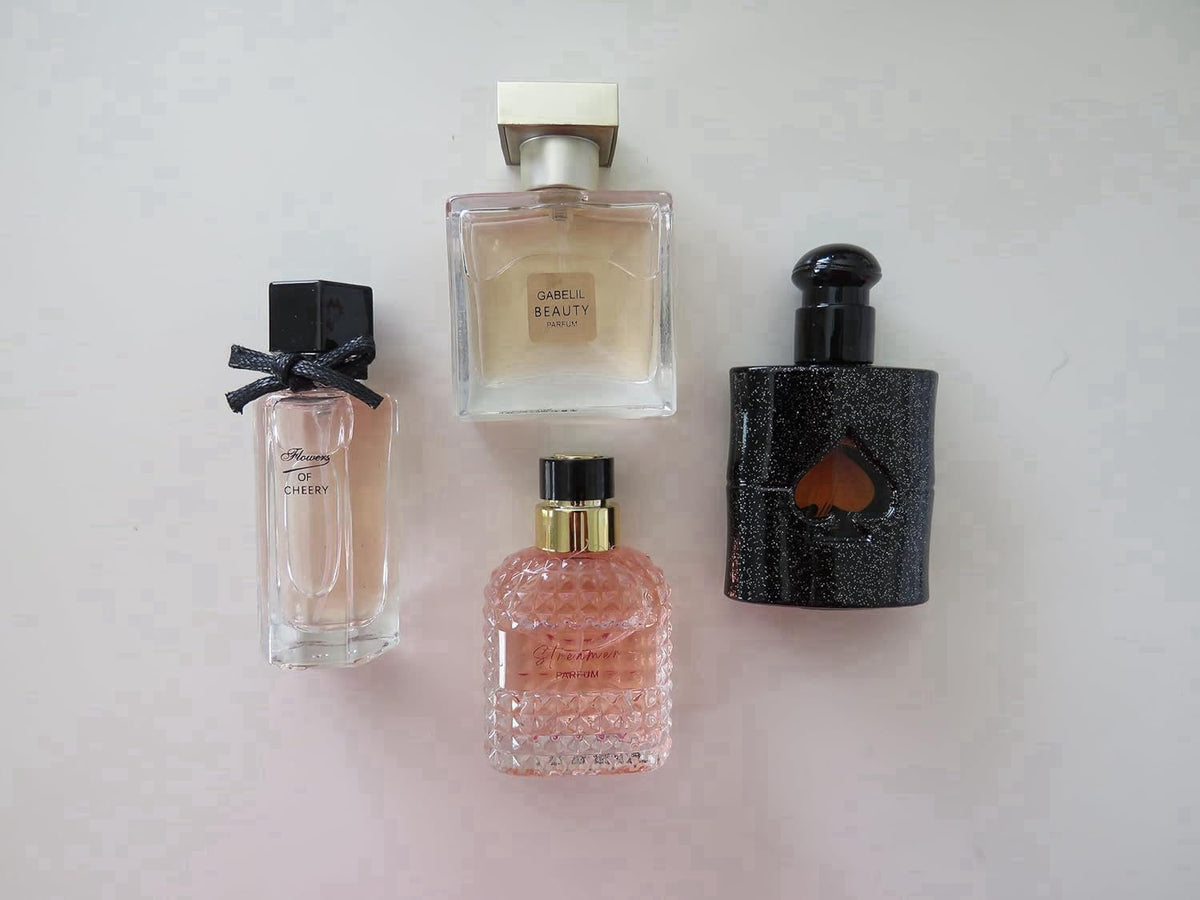 Women's Perfume Set: 4 Floral and Fruity Fragrances in a Gift Box, 105(25ml x3 +30ml) ml Total (3.5oz). Perfect for Gift