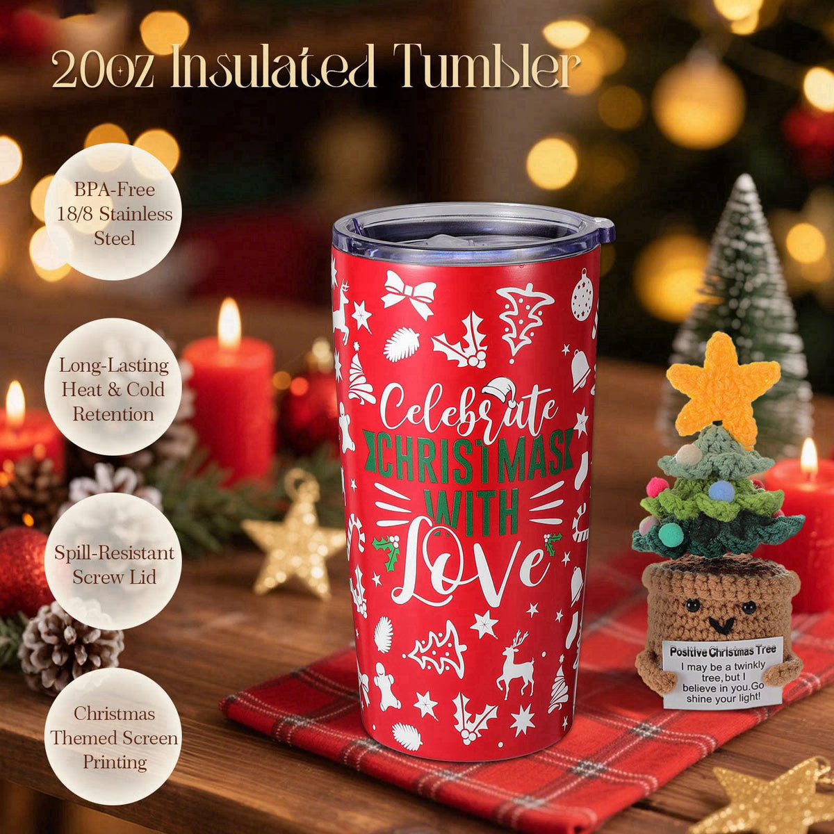 TsunNee Christmas Gift for Women, Christmas Gift Basket for Women Mom Wife Grandma Daughter Sisters Girlfriend Friends C