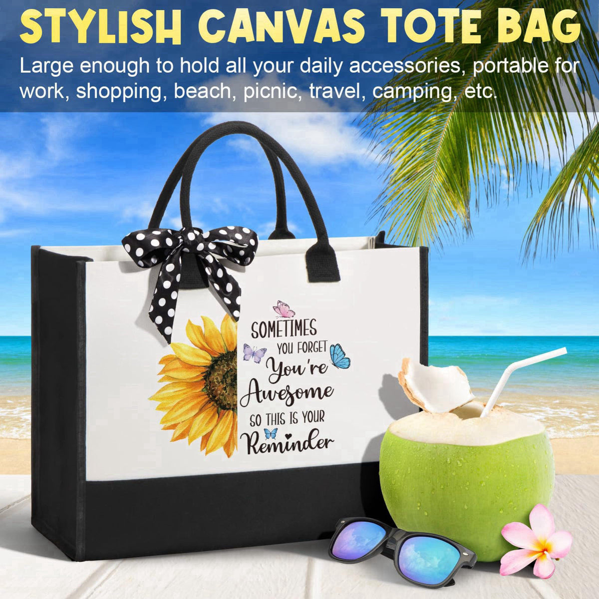 MAYICIVO Birthday Gifts Get Well Soon Gifts for Women, Thank You Gift Set for Women – back view and specifications
