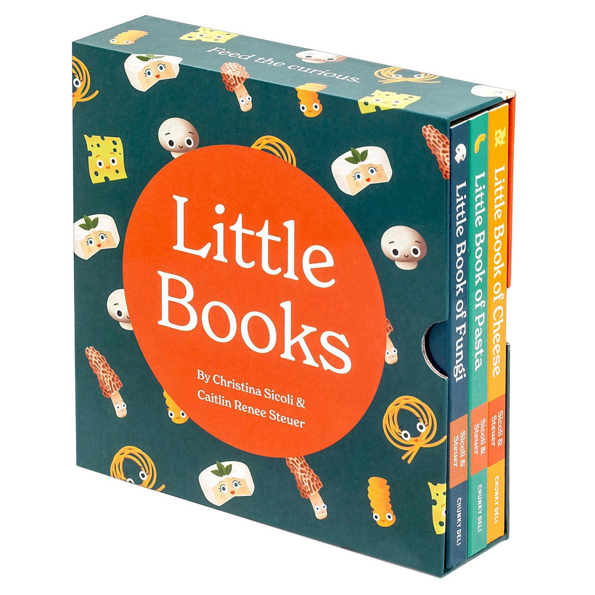 by Caitlin Renee Steuer Little Books Tasty Collection: A 3 Board Book Box Set for Babies and Toddlers (Little Book of Pa