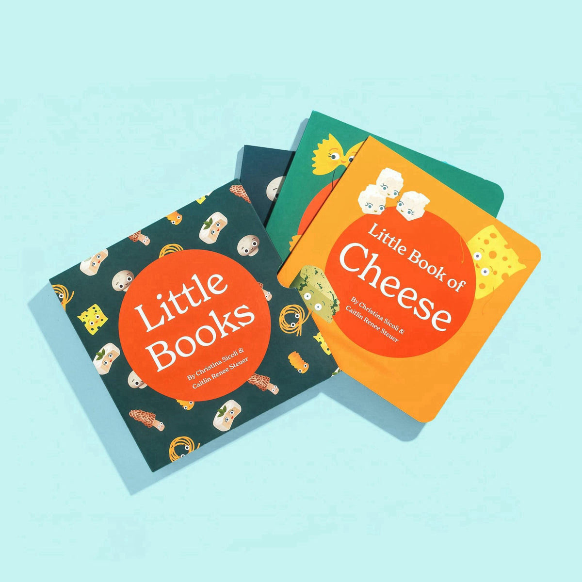 by Caitlin Renee Steuer Little Books Tasty Collection: A 3 Board Book Box Set for Babies and Toddlers (Little Book of Pa