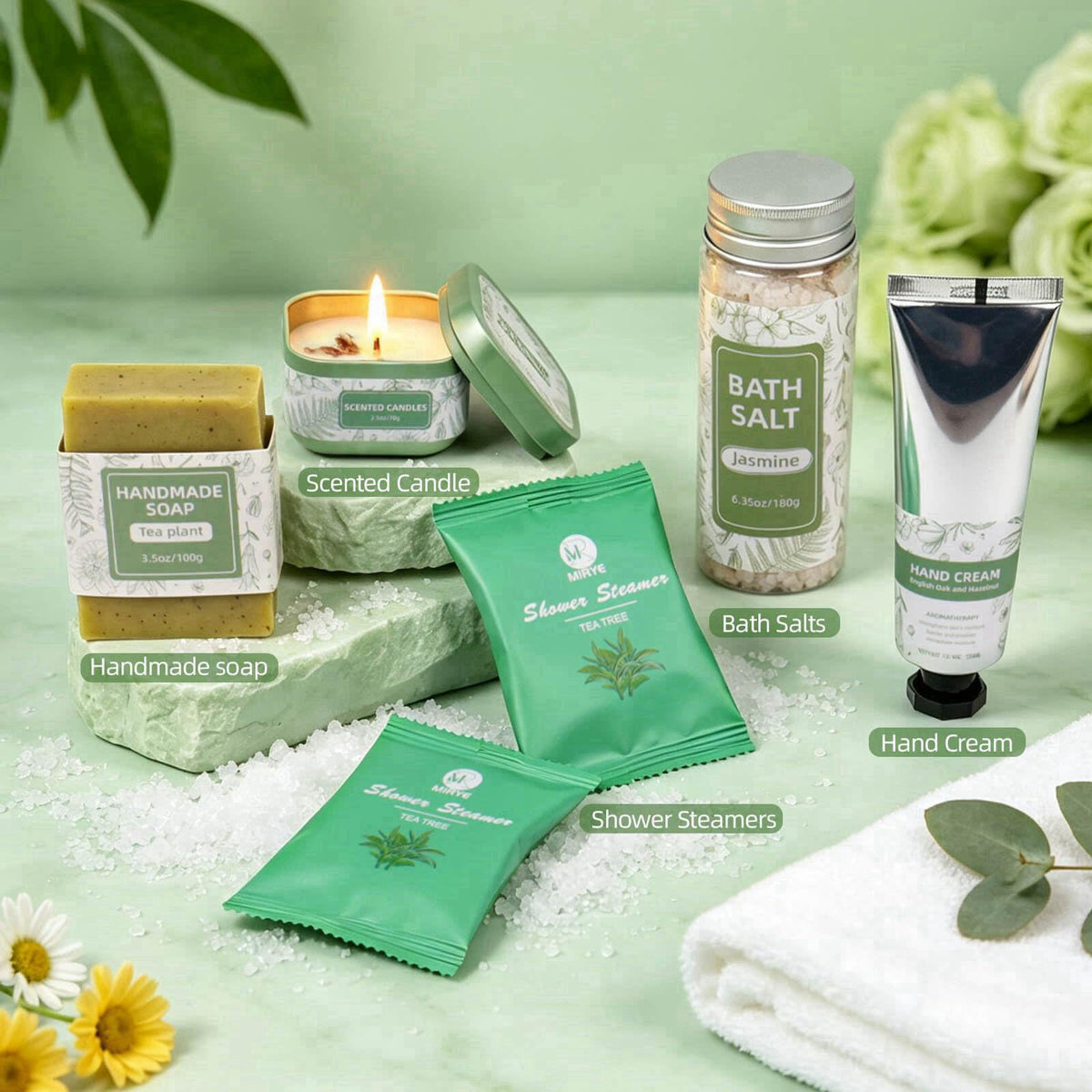 Joyvella Birthday Gifts for Women, Luxury Self Care Gift Basket for Mom Teacher Her – alternate angle