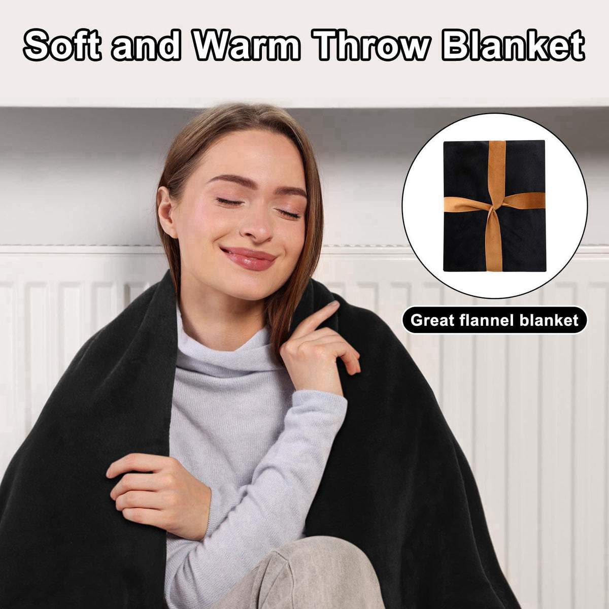 Mumucove 7 Pcs Winter Gift Set for Woman Hat Scarf Gloves – back view and specifications